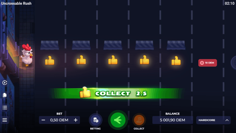 Uncrossable Rush – Análise Jogador de Cripto